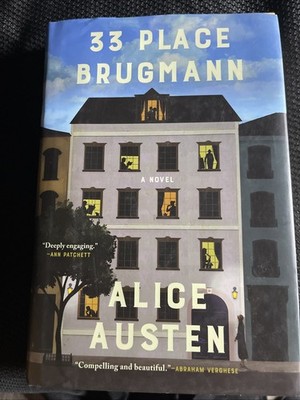 33 Place Brugmann by Alice Austen Hardcover Book SIGNED First Edition Club +note