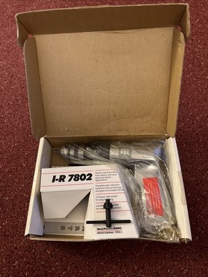 Ingersoll Rand IR7802 3/8'' Heavy Duty Variable Speed Air Drill Pneumatic Key 