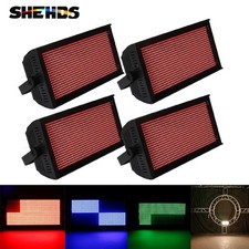 4Pcs 200W Strobe RGB 960LED Wall Wash Stage Light DMX512 Beam For Show DJ Disco