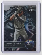 2023 Bowman Platinum Top Prospects Jordan Sprinkle Chicago White Sox #TOP-13