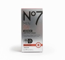 No7 Men Protect & Perfect Intense Advanced Day Moisturiser SPF15 - FAST SHIP 🚛