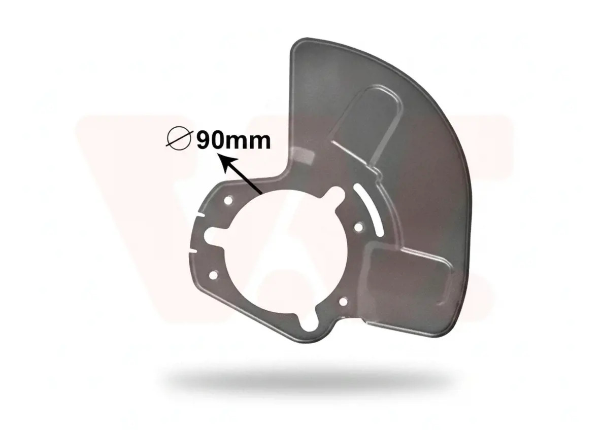 VAN WEZEL Brake Disc Back Plate OPEL 3745373 0543000,0543050,0543093 13199460,13299339,90581465 - Image 2