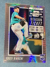 E1103 RC /299 Yusei Kikuchi 2019 Panini Contenders #6 Optic Hyper Mariners