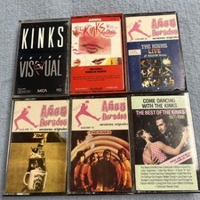 Kinks Cassette Lot