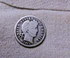 1913 P SILVER BARBER DIME