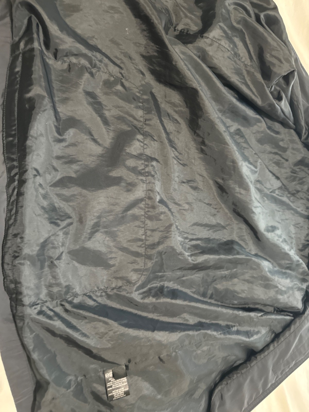 TUMI T TECH POLYESTER GRAY/BLUE PACKABLE HOODED S… - image 9