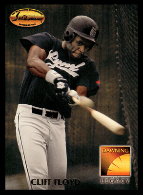 1994 Ted Williams Dawning Legacy Cliff Floyd #154 Montreal Expos MLB Baseball