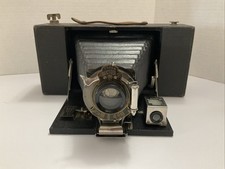 VINTAGE KODAK 3-A MODEL A HORIZONTAL FOLDING BROWNIE BLACK BELLOWS CAMERA