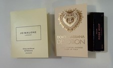 Perfume Spray Minis Lot Of 3 Sample Phlur Joe Malone Dolce &  Gabbana Travel