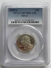 1996-S PR 70 Deep Cameo Washington Silver Quarter Dollar