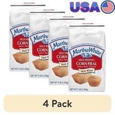 Self Rising Corn Meal Mix Hot Rize Baking Cornbread Muffins Waffles Fish Fry 5LB