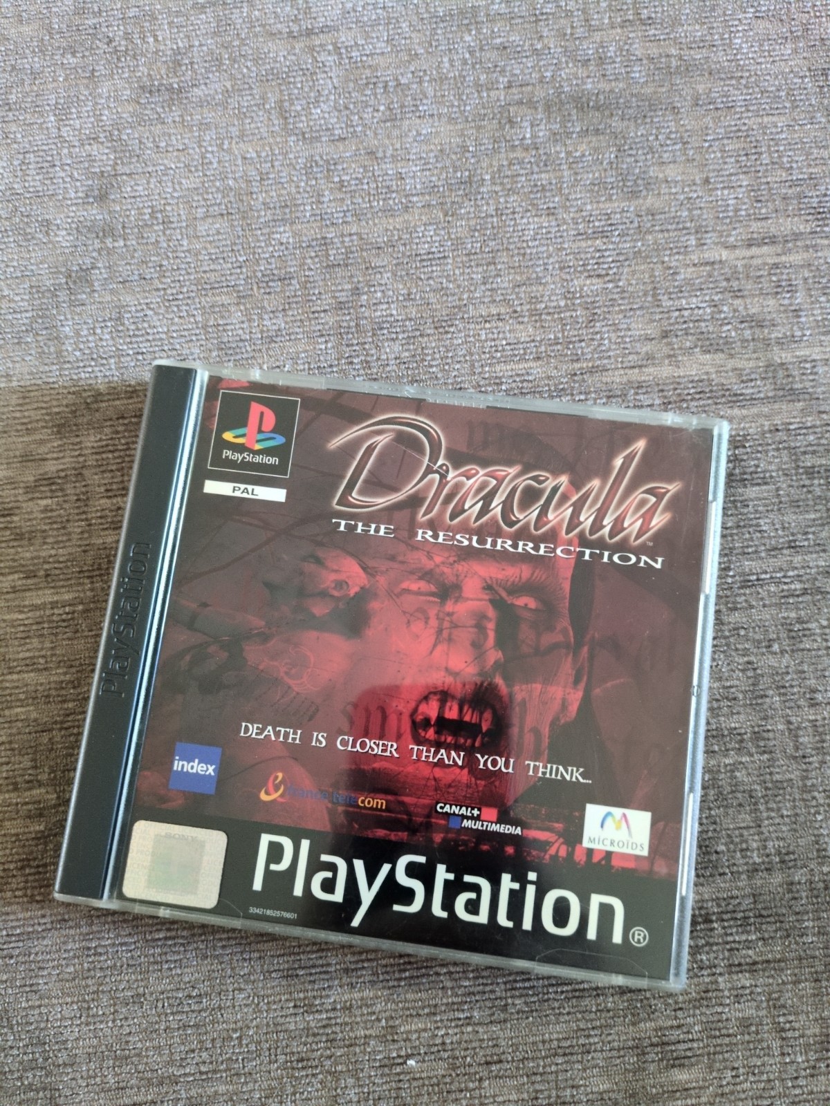 Dracula: The Resurrection (Sony PlayStation 1, 2000) - Manual Inc FP