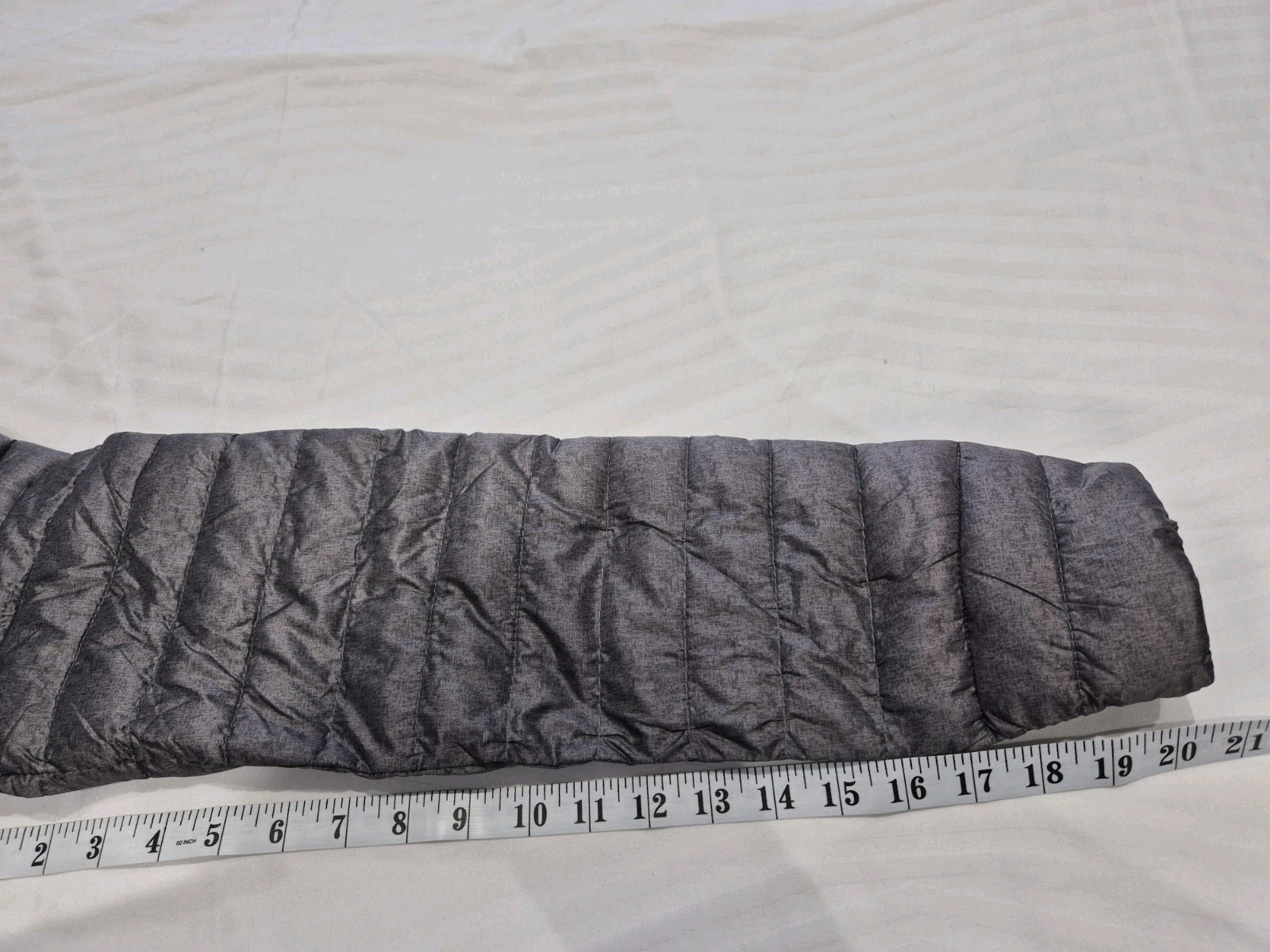 Esmara Grey Quilted Jacket Uk 12 Bnwt With Storage Bag Autumn Winter