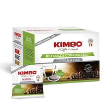 Kimbo Cialde Caffè Miscela Napoli, Linea Professional - 100, 200, 300, 400 Pezzi