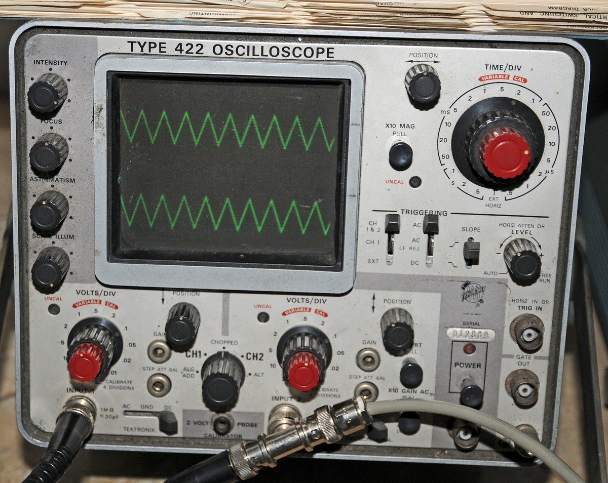 Vintage Tektronix Oscilloscope Type 422 Oscilloscope W/ Original
