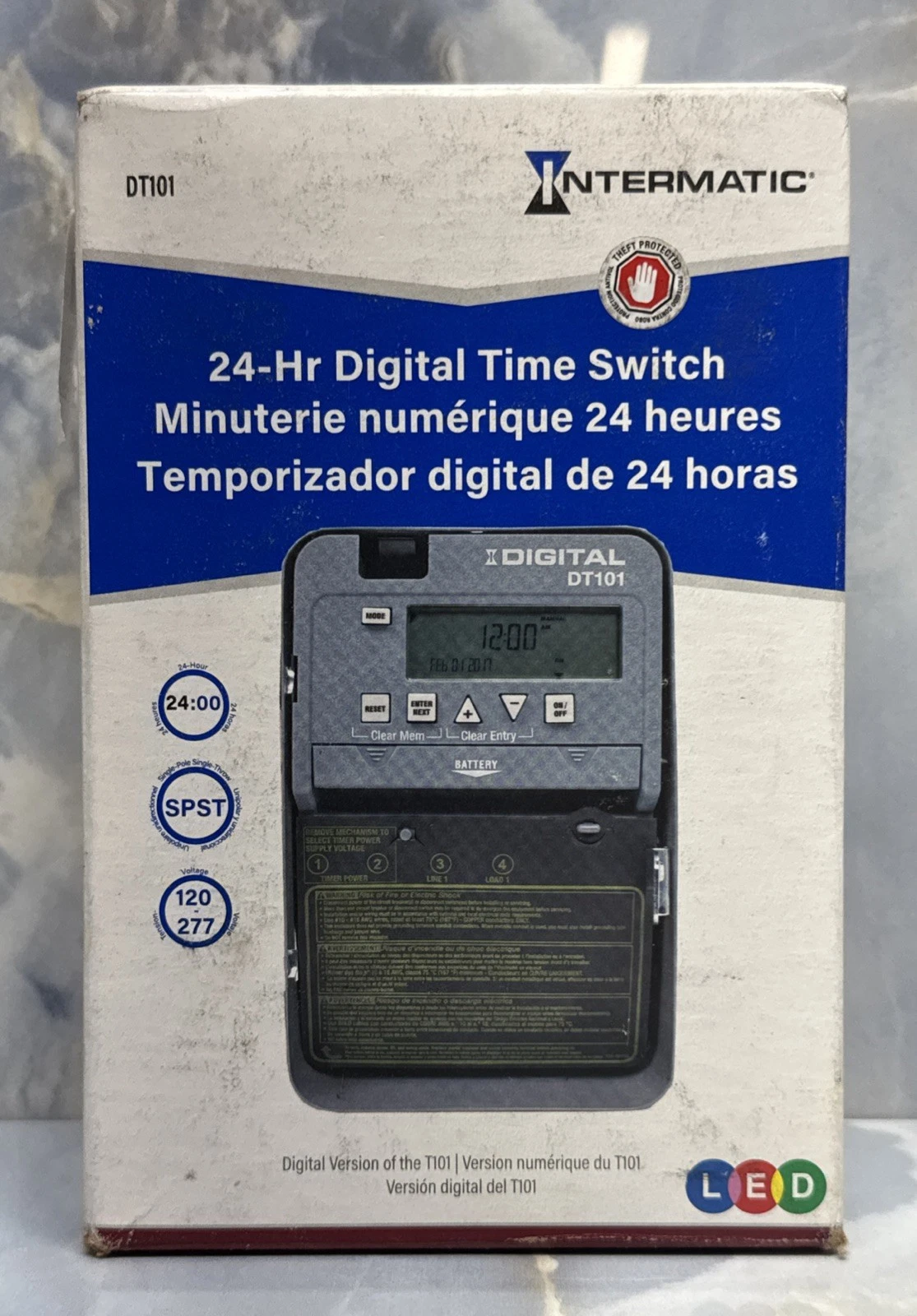 INTERMATIC DT101 24 Hour Digital Time Switch (NEW SEALED)