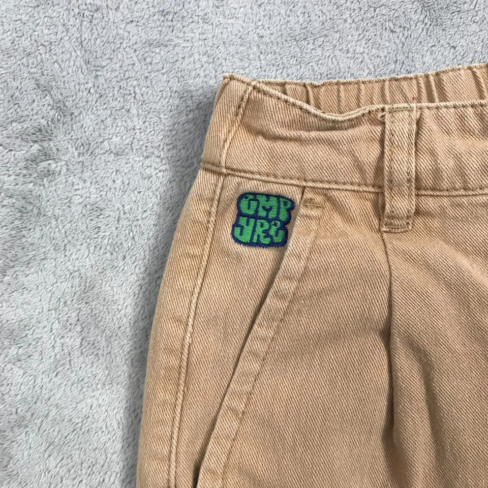 Pantalones Cortos Empyre Mamá Mujer Talla Pequeña Beige Tostado Modelo Tori Algodón Y2K 2.5 Entrepierna Foto 2 de 4