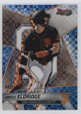 2025 Bowman's Best Top Prospects Blue X-Fractor /150 Bryce Eldridge #TP-15 0ix9