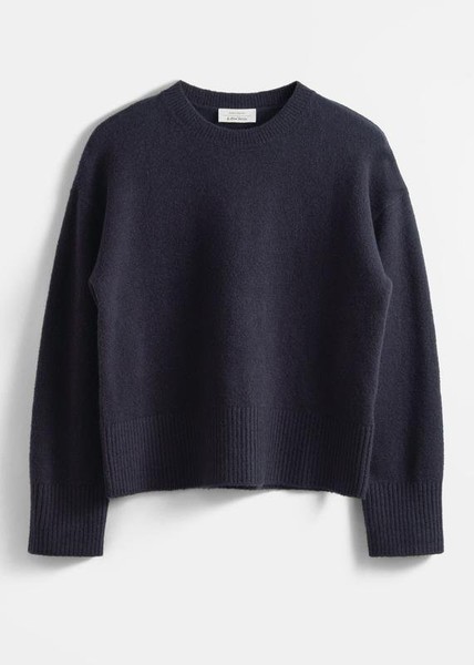 Women & Other Stories Sweater Navy Cotton 38 / M /