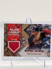 2022 Topps #MLM-RD Rafael Devers Major League Material Relics Gold #/50
