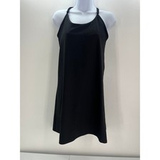 Old Navy Active Powersoft Go-Dry Black Athletic Dress Womens Medium Racerback