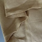 Antique Rustic French Woven BURLAP Fabric 56" Wide X 132" Sturdy Flax * UNUSED — photo 4