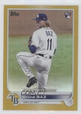 2022 Topps Update Rookie Debut Gold Foil Shane Baz #US240 04qn