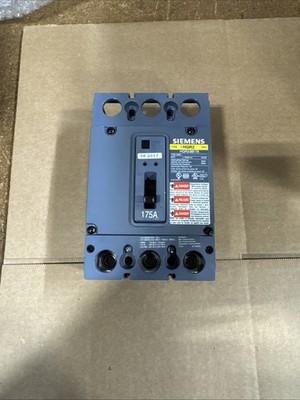 NEW SIEMENS HQR HQR23B175 3 Pole 175 AMP 240V CIRCUIT BREAKER