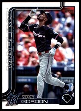 Nick Gordon 2025 Topps #57 Miami Marlins MLB READ FREE SHIPPING AutographDen