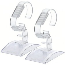 2 Pcs Watch Stand Display Adjustable Environmental-friendly Enthusiast Gift