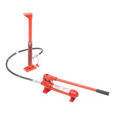 6 Ton Hydraulic Jack Auto Body Frame Repair 15 Kit 1.5m Oil Hose Power Tools