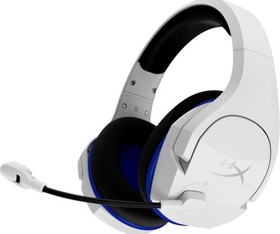HyperX Cloud Stinger Core Wireless Over-Ear Gaming-Headset Weiß kabellos Mikro