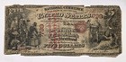 1865 Contemporary Counterfeit National Banknote Ch 799 New Bedford, MA $5 — photo 1