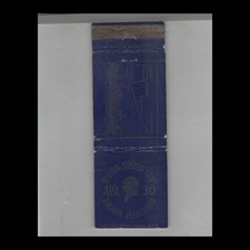 Matchbook Cover US Navy Ship USS Thomas Jefferson APA-30