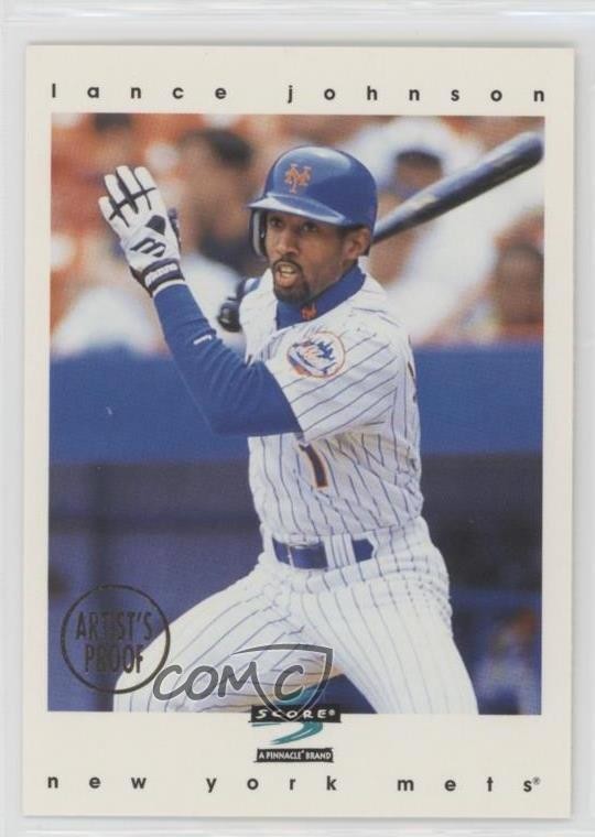 1997 Score Artist's Proof Lance Johnson #237 sh7