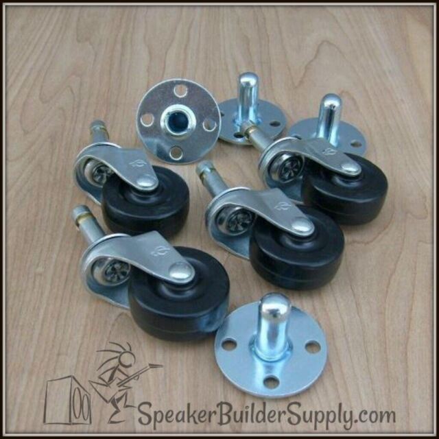 Penn-Elcom 5295+5299 2" Pop-Out Casters with Metal Socket 4pc set