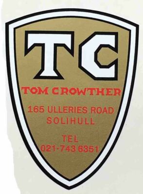 Tom Crowther Kopf Aufkleber
