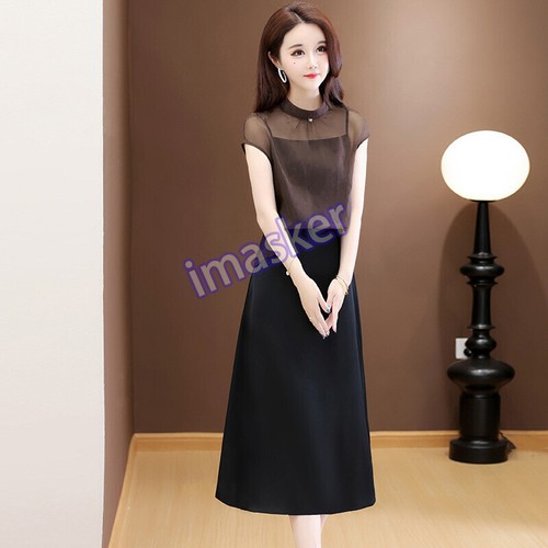 French Two-piece Fashionable Dress Women Summer Korean-style Chic Stylish Dress - Picture 22 of 25