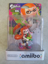 MOC Sealed Nintendo Amiibo Splatoon Series Orange Inkling Girl Figure