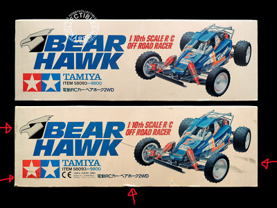 Tamiya 1/10 RC Bear Hawk #58093 Falcon Chassis 2wd Vintage