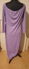Plus Jumbo Rib Off The Shoulder Maxi Dress - Size 22