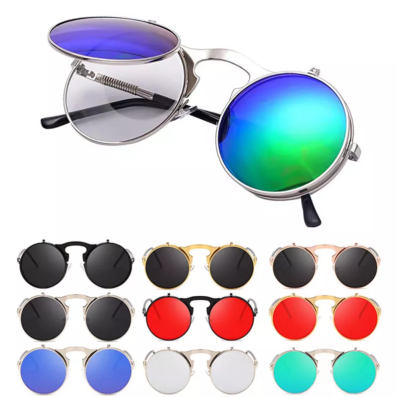 Designer flip sales up sunglasses