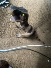 Tyrannosaurus Rex , brown, 2011 Soft Rubber 13" T-Rex Dinosaur Figure 2112-A