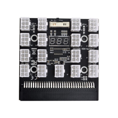 DPS-1200FB/QB A 17 ports Power Supply Breakout Board Adapter For Ethereum Mining