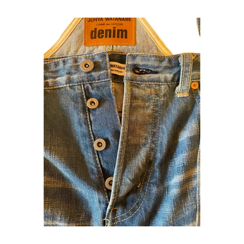 JUNYA WATANABE Denim Jumper Skirt Size S Used - Picture 7 of 7