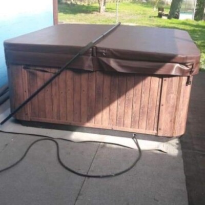 whirlpool outdoor Dimension One Spa's ''Wayfarer''