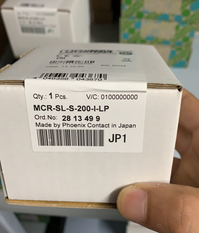 1 PC NEW Current Transmitter MCR-SL-S-200-I-LP 2813499 #B2550 CL | eBay