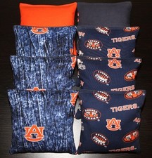 AUBURN University TIGERS CORNHOLE BEAN BAGS 8 ACA Regulation Bags Top Quality 