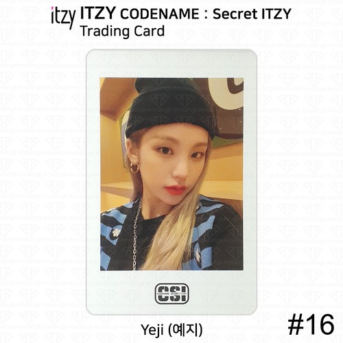 ITZY CSI Code Name Secret ITZY Trading Card Photocard Yeji Lia Ryujin Chaeryeong - Picture 19 of 108
