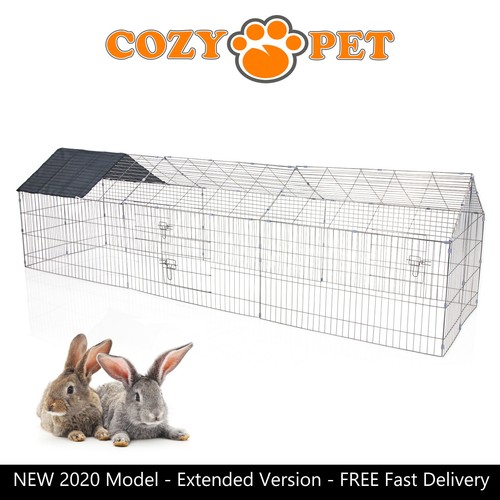 Cozy Pet Rabbit Run Play Pen Guinea Pig Playpen Chicken Puppy Cage